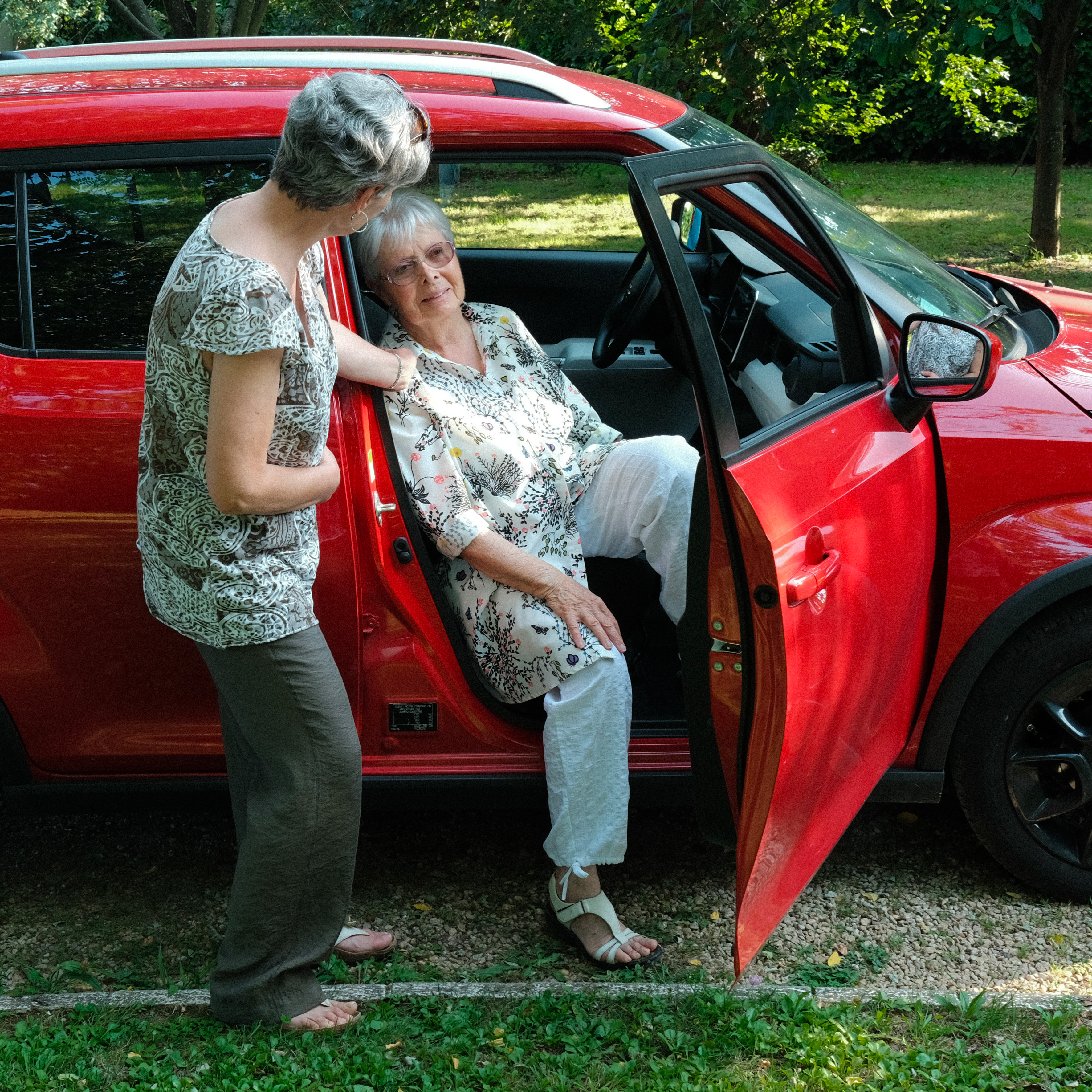 Je réalise des accompagnements en voiture